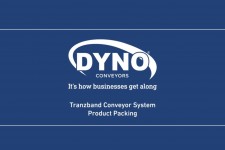 Tranzband Conveyor System Product Packing